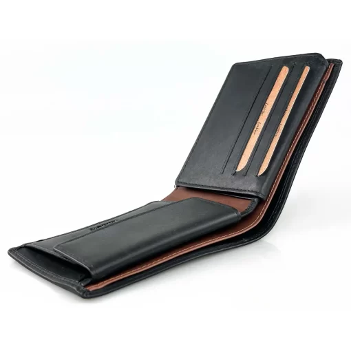 Lavor Δερμάτινο Αντρικό Πορτοφόλι 1-5909-Μαύρο