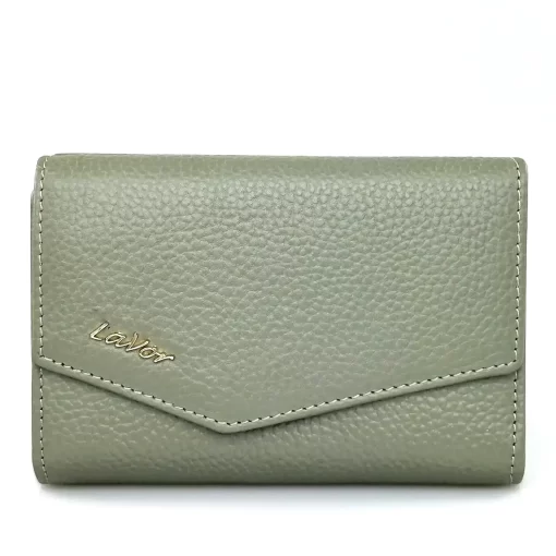 Δερμάτινο Γυναικείο Πορτοφόλι Lavor 1-6000 Χακί