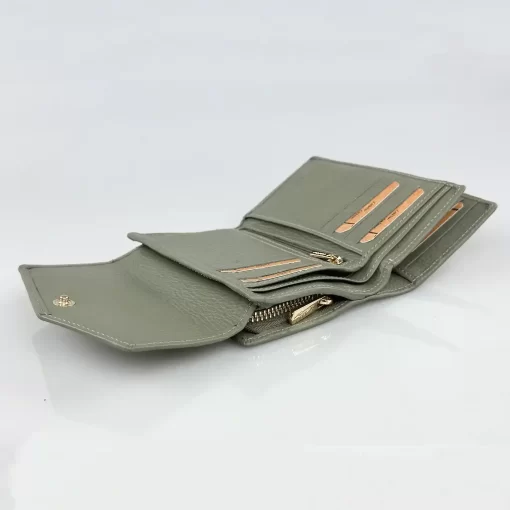 Δερμάτινο Γυναικείο Πορτοφόλι Lavor 1-6000 Χακί