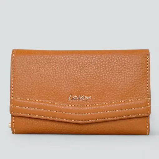 Δερμάτινο Γυναικείο Πορτοφόλι Lavor με RFID Προστασία 1-6019 ΤΑΜΠΑ