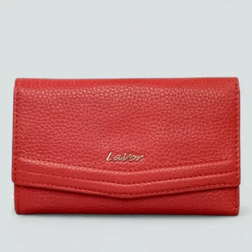 Δερμάτινο Γυναικείο Πορτοφόλι Lavor με RFID Προστασία 1-6019 ΤΕΡΑΚΟΤΑ