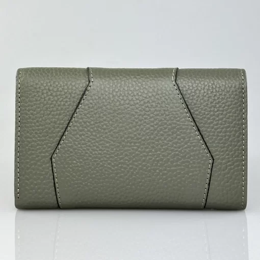 Δερμάτινο Γυναικείο Πορτοφόλι Lavor 1-6071 Χακί