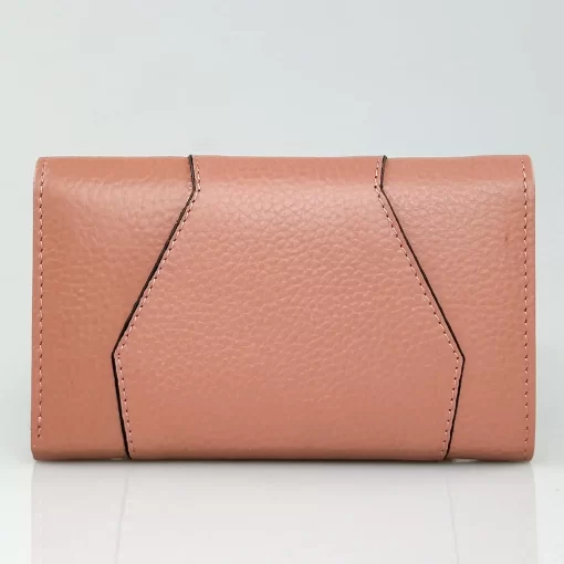 Δερμάτινο Γυναικείο Πορτοφόλι Lavor 1-6071 Ροζ