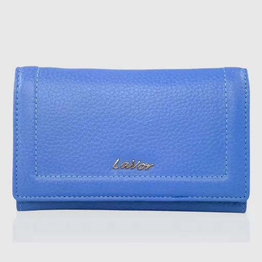 Δερμάτινο Γυναικείο Πορτοφόλι Lavor 1-6156 Μέντα