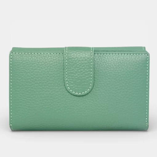 Δερμάτινο Γυναικείο Πορτοφόλι Lavor 1-6158 Μέντα