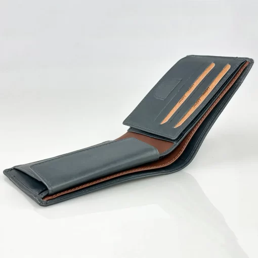 Δερμάτινο αντρικό πορτοφόλι Lavor 1-6170 Μπλε