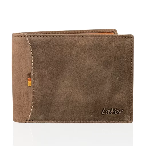 Δερμάτινο αντρικό πορτοφόλι Lavor 1-6173 Καφέ