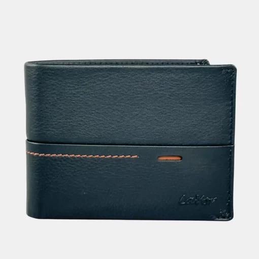 Δερμάτινο αντρικό πορτοφόλι Lavor 1-6178 Μαύρο
