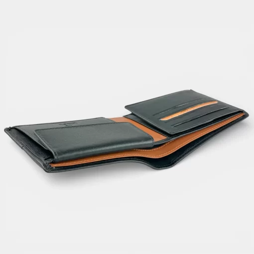 Δερμάτινο αντρικό πορτοφόλι Lavor 1-6178 Μαύρο