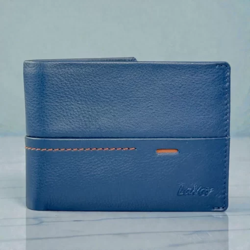 Δερμάτινο αντρικό πορτοφόλι Lavor 1-6178 Μπλε