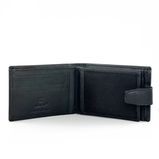 Lavor Δερμάτινο Αντρικό Πορτοφόλι 1-7017-Μαύρο