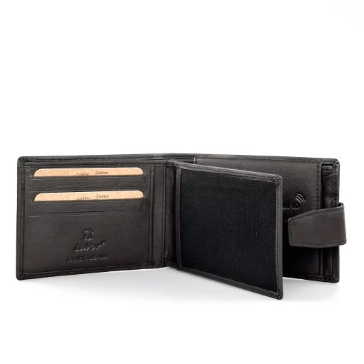 Lavor Δερμάτινο Αντρικό Πορτοφόλι 1-7017-Καφέ