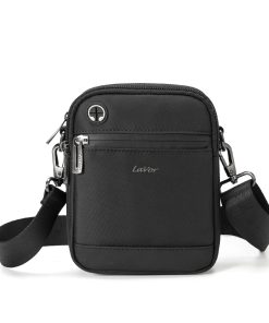 Τσάντα ύφασμα ώμου/χιαστί Lavor 1-709-BLACK