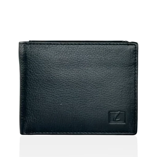 Lavor Δερμάτινο Αντρικό Μικρό Πορτοφόλι 1-7130-Μαύρο