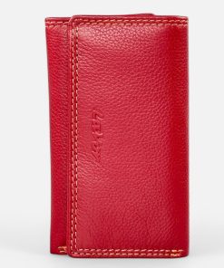 Lavor Κλειδοθηκη δέρμα Unisex 1-7244 Κόκκινο