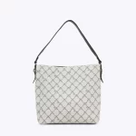 Axel εκρού γυναικεία τσάντα ώμου 1010-3637 με πεταλούδες