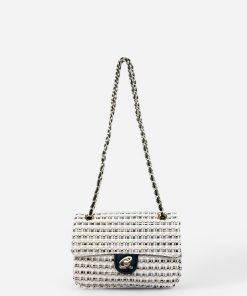 Axel Accessories Γυναικεία Τσάντα Χιαστί Λευκό 1020-0935