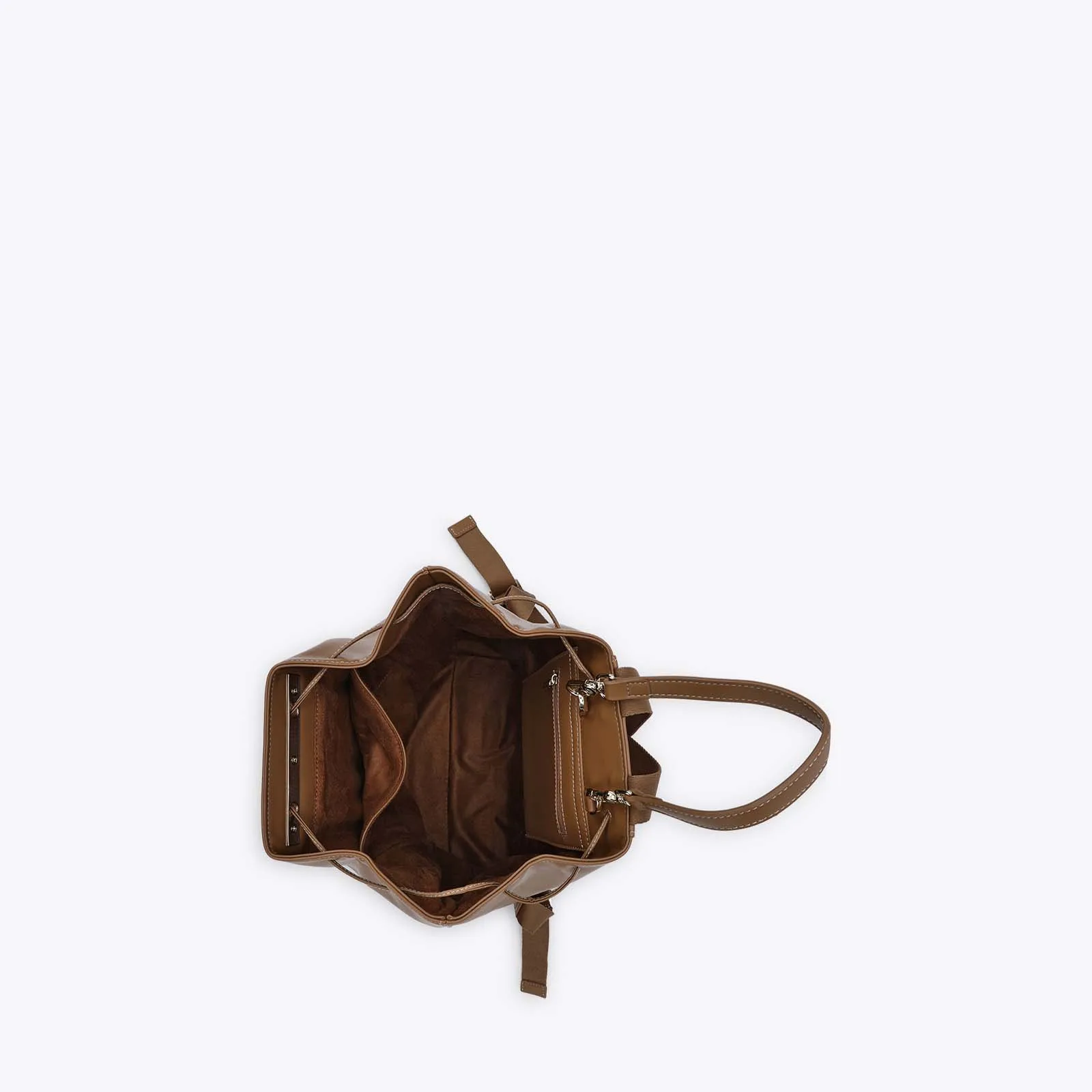 Axel καμηλό γυναικεία τσάντα πλάτης 1023-0599 με χρυσές λεπτομέρειες