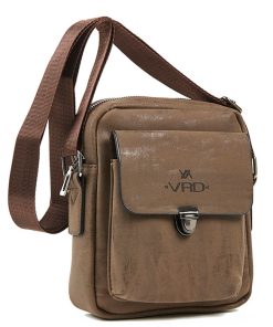 Verde Ανδρική Τσάντα Ώμου 13-0077 Καφέ