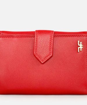 Πορτοφόλι γυναικείο δέρμα Forest 1318R-Κόκκινο