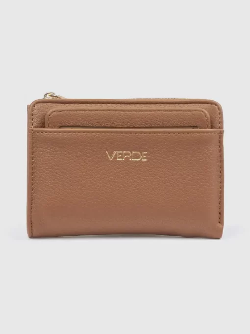 Γυναικείο Πορτοφόλι Δερματίνη Καμηλό Verde 18-0001624
