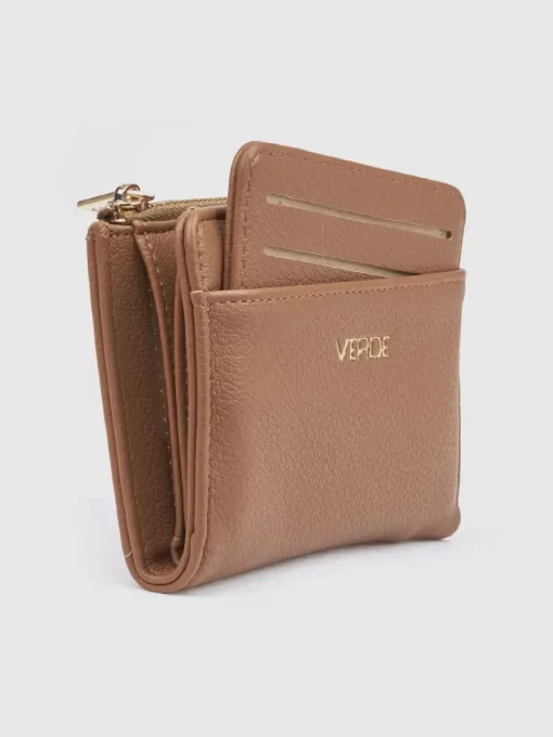 Γυναικείο Πορτοφόλι Δερματίνη Καμηλό Verde 18-0001624