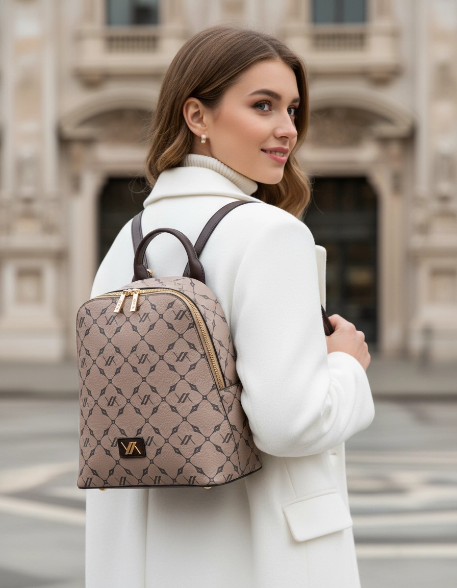 Verde σακίδιο πλάτης πούρου elegant urban style