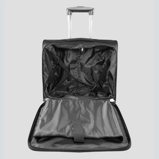 Επαγγελματική Τσάντα RCM Pilot με 4 Ρόδες & Θήκη Laptop 15.6″ Μαύρη 16137-011