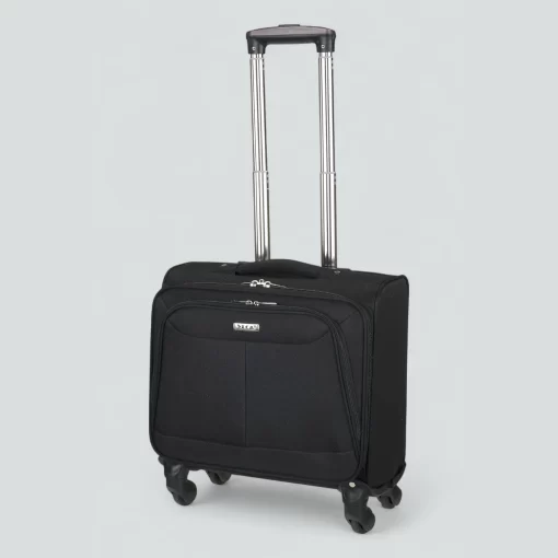 Επαγγελματική Τσάντα RCM Pilot με 4 Ρόδες & Θήκη Laptop 15.6″ Μαύρη 16137-011