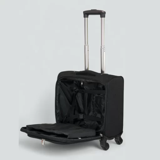 Επαγγελματική Τσάντα RCM Pilot με 4 Ρόδες & Θήκη Laptop 15.6″ Μαύρη 16137-011