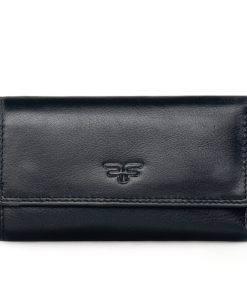 Forest Unisex Δερμάτινο Πορτοφόλι Κλειδοθηκη 1744R Μαύρο