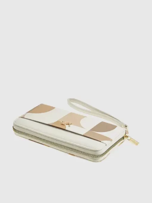 Γυναικείο Πορτοφόλι Δερματίνη Εκρού Verde 18-0001576