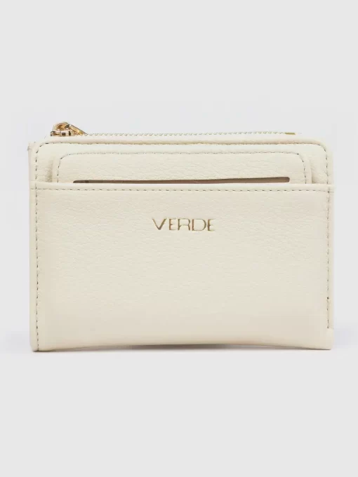Γυναικείο Πορτοφόλι Δερματίνη Εκρού Verde 18-0001624