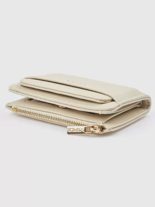Γυναικείο Πορτοφόλι Δερματίνη Εκρού Verde 18-0001624