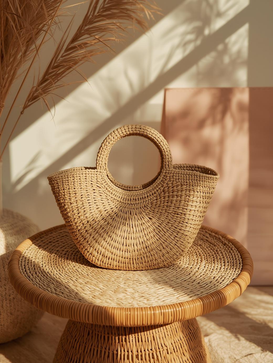 Γυναικείες Τσάντες Ψάθινες