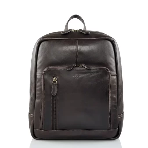 Δερμάτινο Σακίδιο Πλάτης Calfnero 219-068 Καφέ