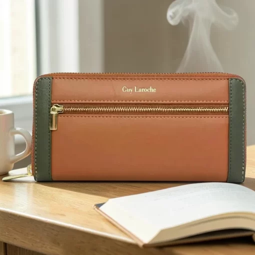 Guy Laroche δερμάτινο γυναικείο Πορτοφόλι 24711 Ταμπα