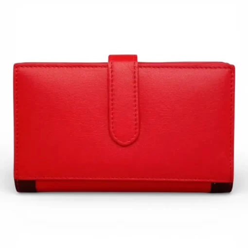 Guy Laroche δερμάτινο γυναικείο Πορτοφόλι 24712 Κόκκινο