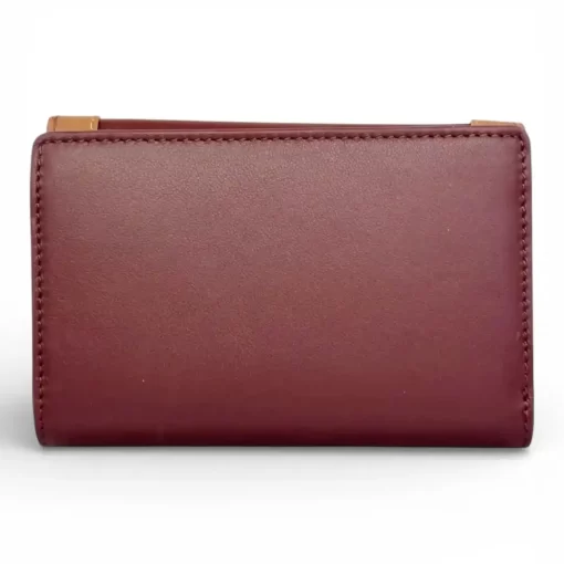 Guy Laroche δερμάτινο γυναικείο Πορτοφόλι 24713 Μπορντό