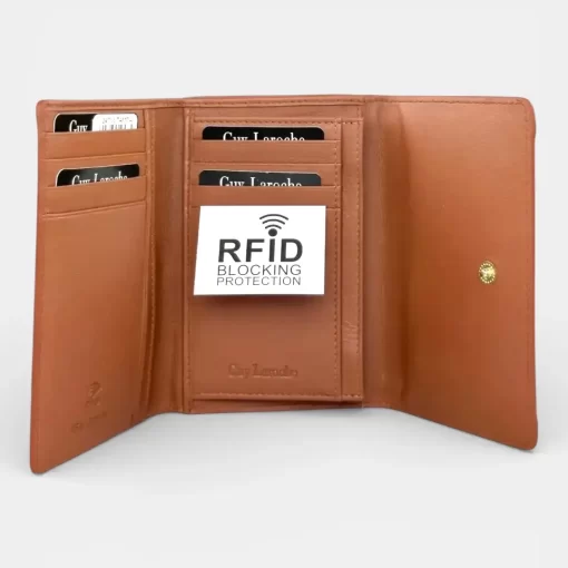 Guy Laroche δερμάτινο γυναικείο Πορτοφόλι 24713 Ταμπα