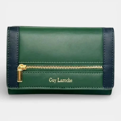 Guy Laroche δερμάτινο γυναικείο Πορτοφόλι 24713 Πράσινο