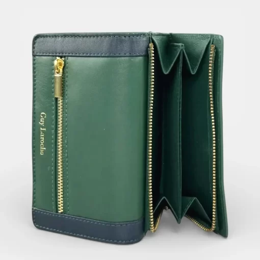 Guy Laroche δερμάτινο γυναικείο Πορτοφόλι 24713 Πράσινο