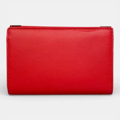 Guy Laroche δερμάτινο γυναικείο Πορτοφόλι 24713 Κόκκινο