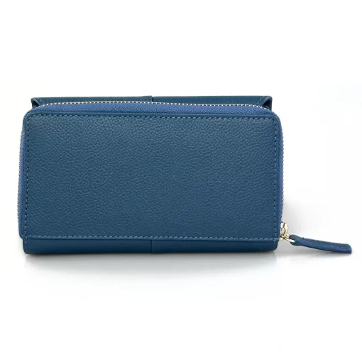 Guy Laroche δερμάτινο γυναικείο Πορτοφόλι 24812 Μπλε