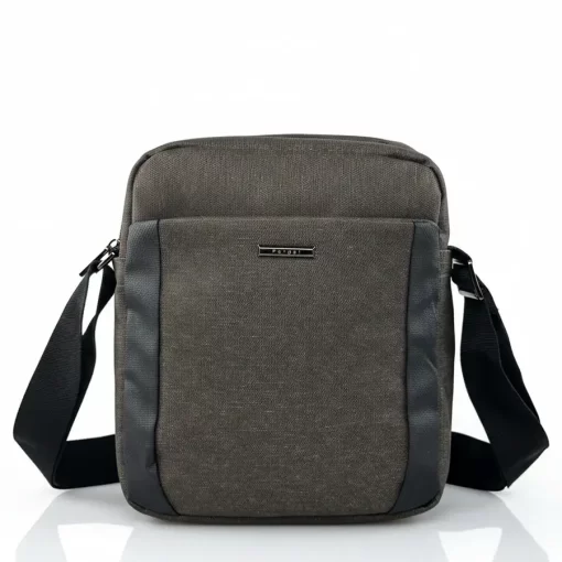 Τσάντα Ώμου Υφασμα Forest 3536 Καφέ