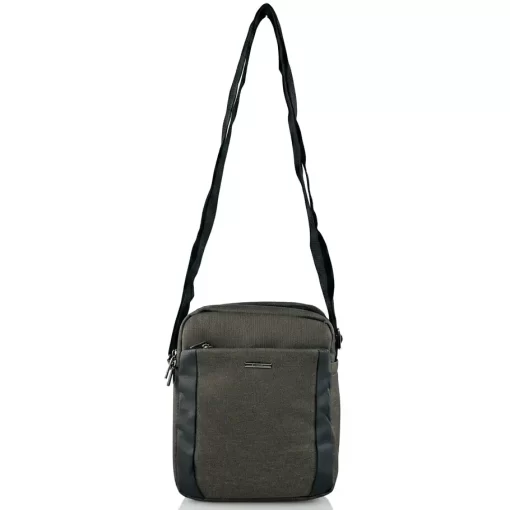 Τσάντα Ώμου Υφασμα Forest 3536 Καφέ