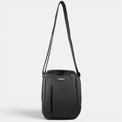 Τσάντα Ώμου Ύφασμα RCM 3573-011 Μαύρο