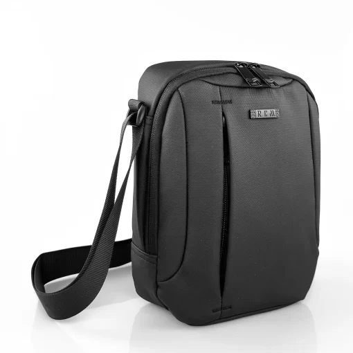 Τσάντα Ώμου Ύφασμα RCM 3573-011 Μαύρο