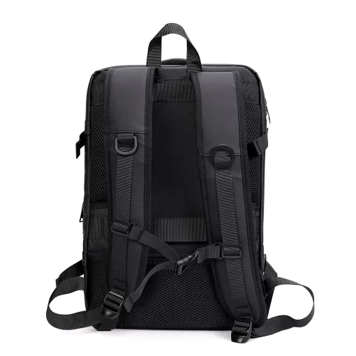 Σακίδιο Πλάτης Ύφασμα RCM 3581-011 Μαύρο