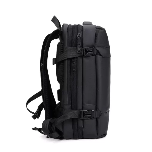 Σακίδιο Πλάτης Ύφασμα RCM 3581-011 Μαύρο